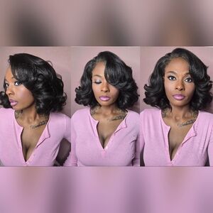 Sensationnel Curls Kinks & Co Glueless Y-PART KINKY BARREL CURL 12"